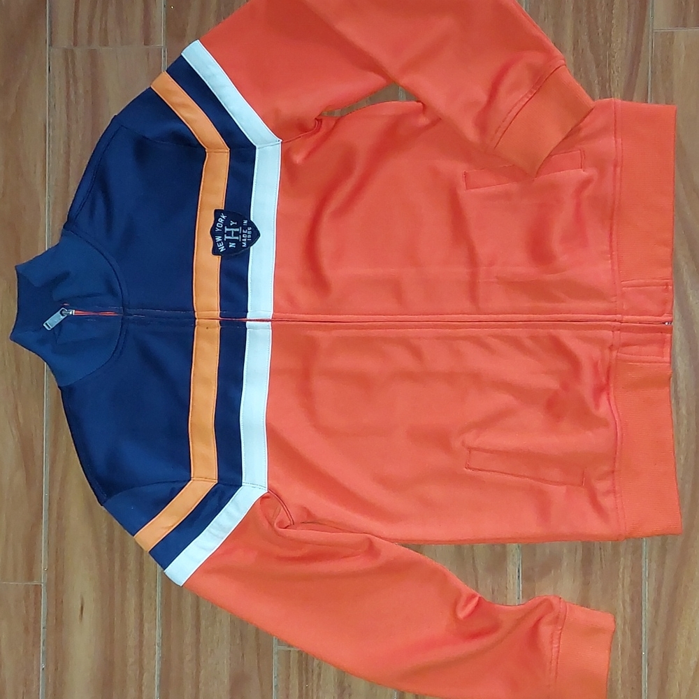 Tommy Hilfiger 16/18 xl orange/blue track jacket